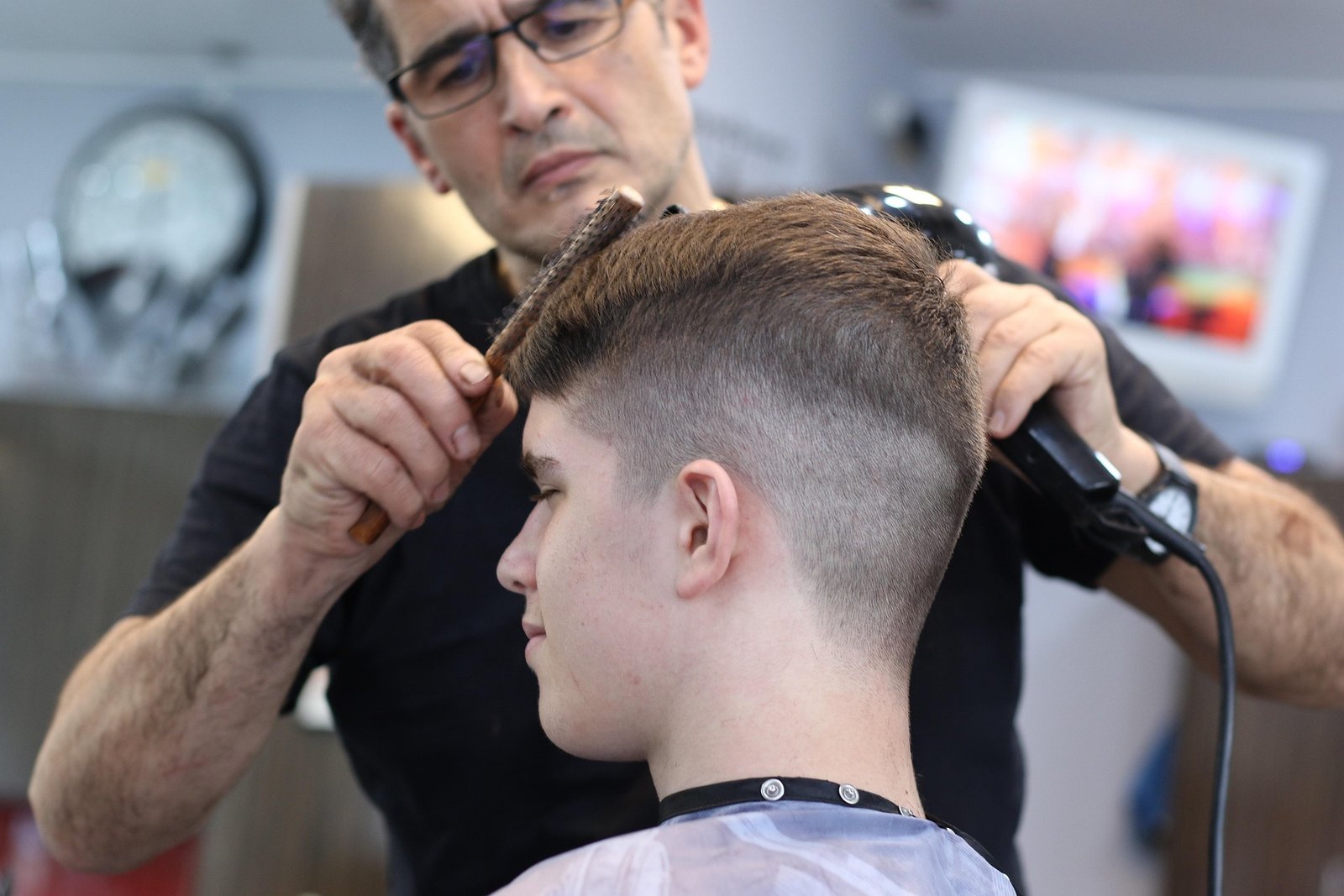 Le barbier du quartier