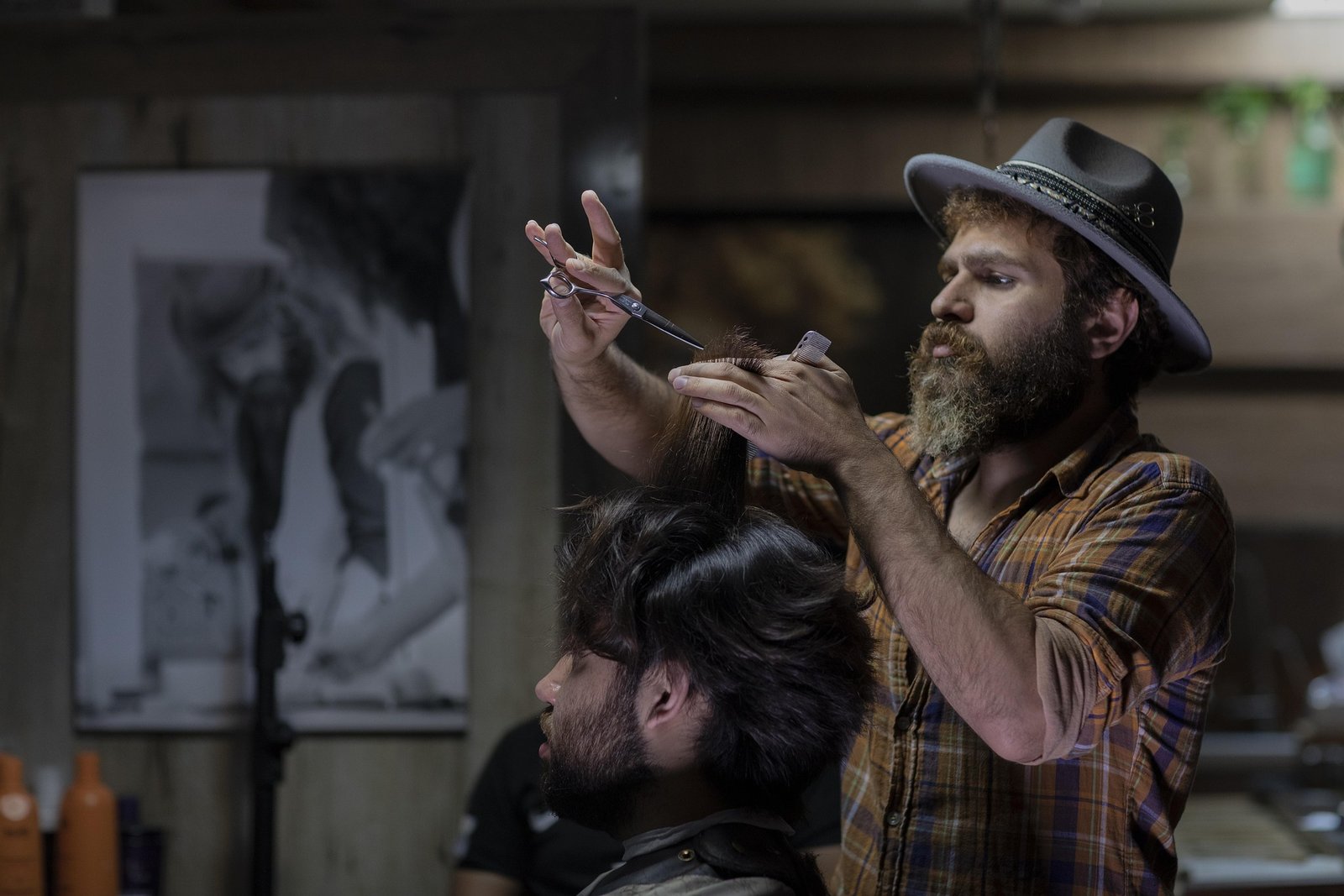 Le barbier du quartier